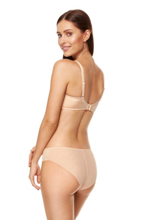 Biustonosz Soft Biustonosz Semi-Soft Model Pamela B3 Beige - Gorteks Biustonosz Soft Biustonosz Semi-Soft Model Pamela B3 Beige - Gorteks