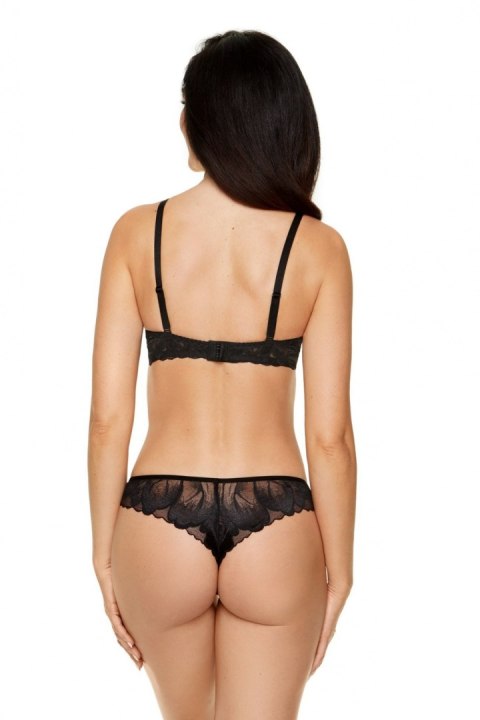 Biustonosz Soft Model Moon B2 Black - Gorteks Biustonosz Soft Model Moon B2 Black - Gorteks
