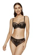 Biustonosz push up Biustonosz push-up Model Astrid B1 Black/Beige - Gorteks