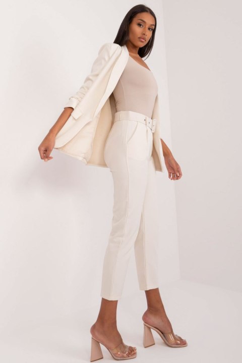 Spodnie Damskie Model TW-SP-BI-22880-2.47 Light Beige - Och Bella Spodnie Damskie Model TW-SP-BI-22880-2.47 Light Beige - Och Bella
