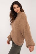 Sweter Damski Model TW-SW-BI-3565.69 Camel - Och Bella