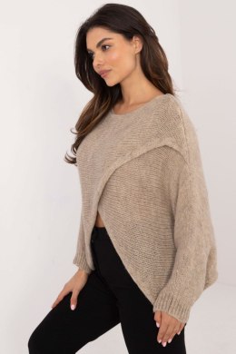 Sweter Damski Model TW-SW-BI-5067.95 Beige - Och Bella