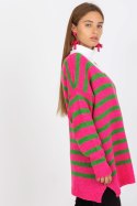 Sweter Damski Model TW-SW-BI-M59.25 Pink - Och Bella