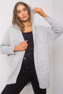 Sweter Kardigan Model TW-SW-BI-6911.15 Grey - Och Bella