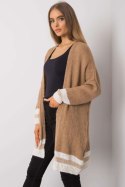 Sweter Kardigan Model TW-SW-BI-A21768.21 Camel - Och Bella