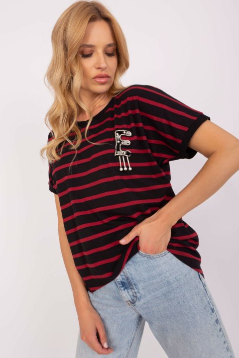 Bluzka Model RV-BZ-8739.02 Black/Red - Relevance Bluzka Model RV-BZ-8739.02 Black/Red - Relevance