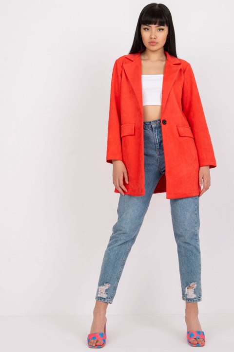 Marynarka Model DHJ-MA-15286.88 Coral - Italy Moda Marynarka Model DHJ-MA-15286.88 Coral - Italy Moda
