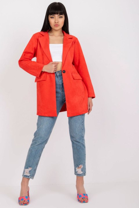 Marynarka Model DHJ-MA-15286.88 Coral - Italy Moda Marynarka Model DHJ-MA-15286.88 Coral - Italy Moda