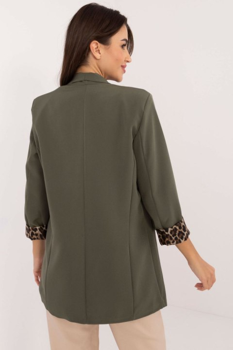 Marynarka Model DHJ-MA-18657-1.86 Khaki - Italy Moda Marynarka Model DHJ-MA-18657-1.86 Khaki - Italy Moda