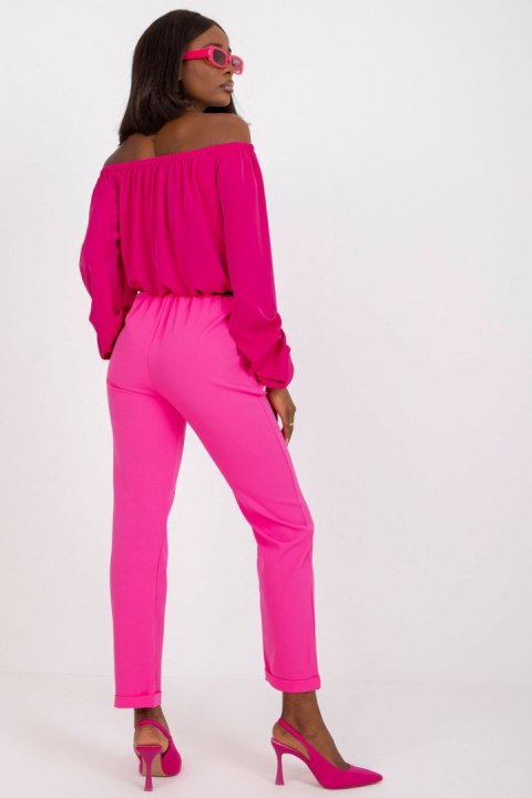 Spodnie Damskie Model DHJ-SP-13165.20 Fluo Pink - Italy Moda Spodnie Damskie Model DHJ-SP-13165.20 Fluo Pink - Italy Moda