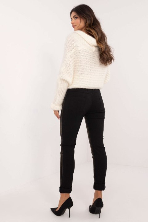 Spodnie Damskie Model DHJ-SP-21258.32 Black - Italy Moda Spodnie Damskie Model DHJ-SP-21258.32 Black - Italy Moda
