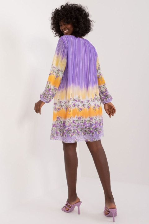 Sukienka Model DHJ-SK-N8524.14X Violet - Italy Moda Sukienka Model DHJ-SK-N8524.14X Violet - Italy Moda