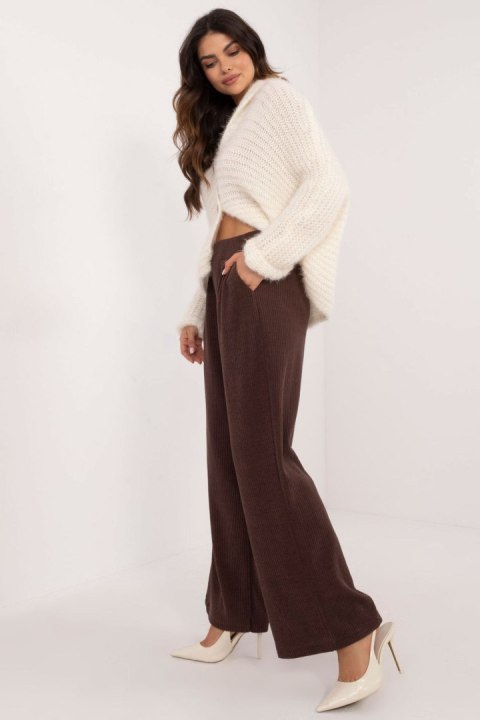 Spodnie Damskie Model MY-SP-33935.52 Brown - Italy Moda Spodnie Damskie Model MY-SP-33935.52 Brown - Italy Moda