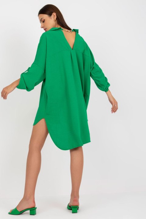 Sukienka Model DHJ-SK-13938.02P Green - Italy Moda Sukienka Model DHJ-SK-13938.02P Green - Italy Moda