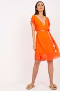 Sukienka Model DHJ-SK-1508.12 Fluo Orange - Italy Moda