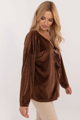 Bluzka Model DHJ-BZ-19916.03P Brown - Italy Moda