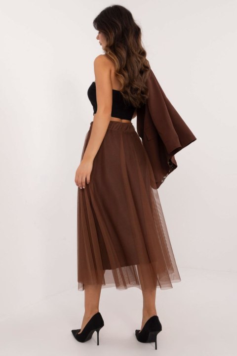 Spódnica Model DHJ-SD-19568.13X Brown - Italy Moda Spódnica Model DHJ-SD-19568.13X Brown - Italy Moda