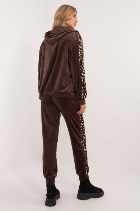 Spodnie Komplet Model DHJ-KMPL-9137.25 Brown - Italy Moda Spodnie Komplet Model DHJ-KMPL-9137.25 Brown - Italy Moda