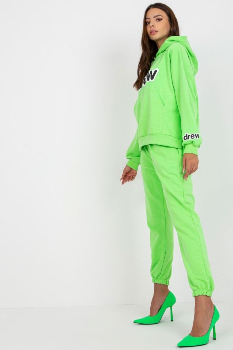 Spodnie Komplet Model EM-KMPL-727.05X Fluo Green - Ex Moda Spodnie Komplet Model EM-KMPL-727.05X Fluo Green - Ex Moda