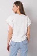 Bluzka Model 157-TS-4170.83 White - Rue Paris