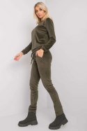 Spodnie Komplet Model RV-KMPL-6083.05 Khaki - Rue Paris