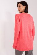 Sweter Damski Model TO-SW-1810.84P Coral - Rue Paris