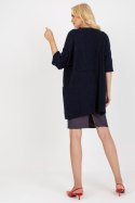 Sweter Kardigan Model LO-SW-LK-3002.98P Navy - Rue Paris