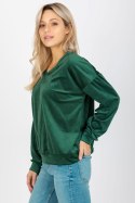 Bluza Damska Model RP-BZ-8188.06X Dark Green - Rue Paris