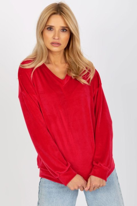 Bluza Damska Model RP-BZ-8188.31X Red - Rue Paris