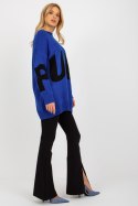 Sweter Damski Model LC-SW-8050.95P Cobalt - Rue Paris