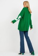 Sweter Damski Model LC-SW-8050.95P Green - Rue Paris