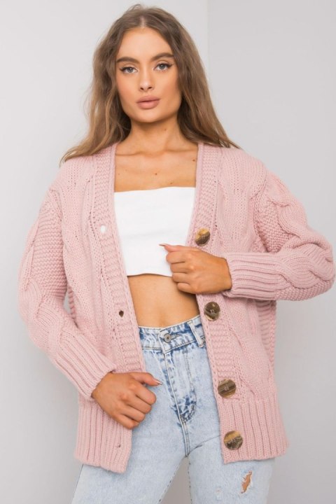 Sweter Damski Model LC-SW-A1.28X Light Pink - Rue Paris