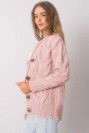 Sweter Damski Model LC-SW-A1.28X Light Pink - Rue Paris