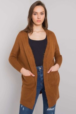 Sweter Kardigan Model ASM-SW-7560.96P Light Brown - Rue Paris