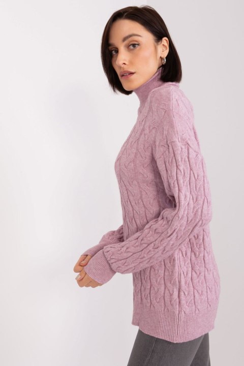 Golf Damski Model AT-SW-2348.07 Light Violet - AT Golf Damski Model AT-SW-2348.07 Light Violet - AT