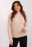 Sweter Damski Model AT-SW-2235.00P Beige - AT