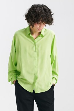 Bluzka oversize fason nietoperz B158 Limonka - Nife