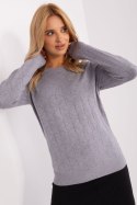 Sweter Damski Model AT-SW-232901.25X Grey - AT