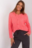 Sweter Damski Model AT-SW-2346-2.99P Coral - AT