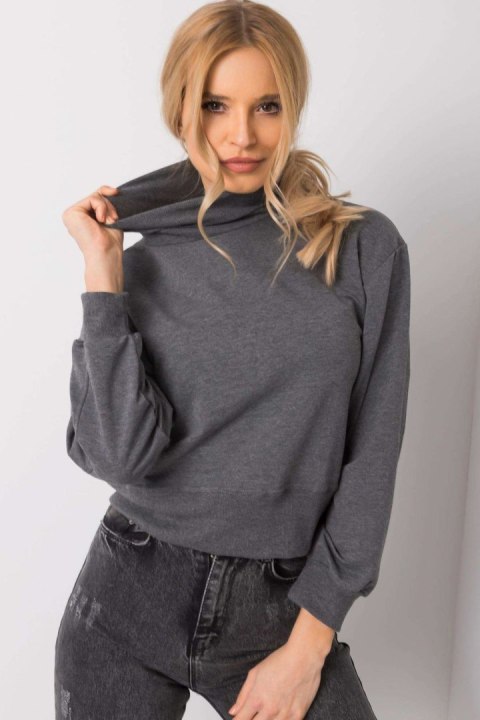 Bluza Damska Model RV-BL-6263.86P Dark Grey - BFG Bluza Damska Model RV-BL-6263.86P Dark Grey - BFG