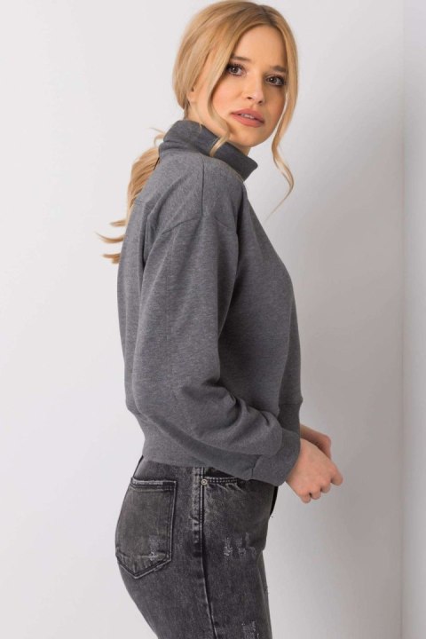 Bluza Damska Model RV-BL-6263.86P Dark Grey - BFG Bluza Damska Model RV-BL-6263.86P Dark Grey - BFG