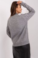 Sweter Damski Model AT-SW-2235.00P Dark Grey - AT