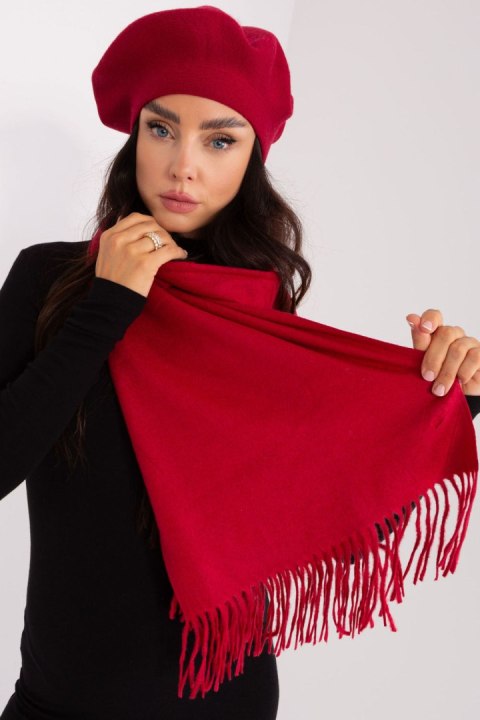 Szalik Model AT-SZ-23185.90P Bordo - AT Szalik Model AT-SZ-23185.90P Bordo - AT