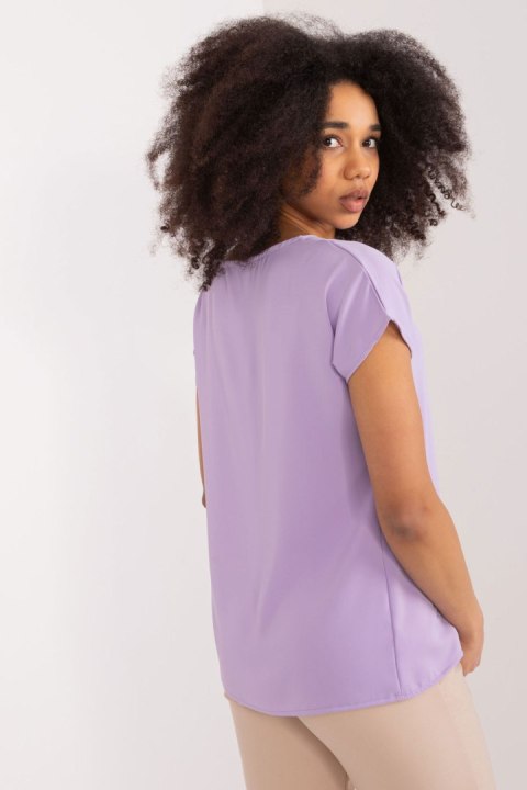 Bluzka Model RV-BZ-9645.29 Light Violet - BFG Bluzka Model RV-BZ-9645.29 Light Violet - BFG