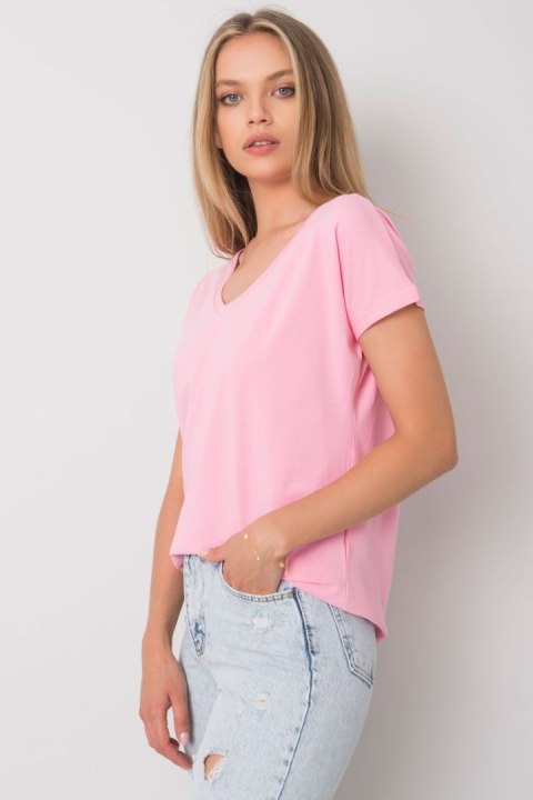 T-shirt Damski Model RV-TS-4832.02P Pink - BFG T-shirt Damski Model RV-TS-4832.02P Pink - BFG