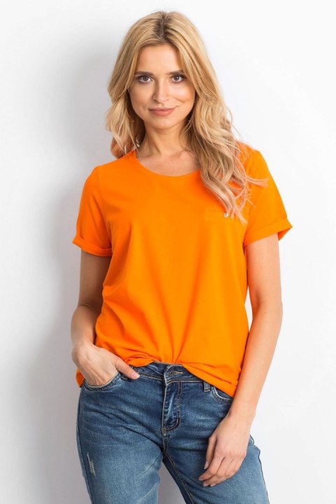 T-shirt Damski Model RV-TS-4838.47P Orange - BFG T-shirt Damski Model RV-TS-4838.47P Orange - BFG