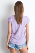 T-shirt Damski Model RV-TS-4839.40P Light Violet - BFG