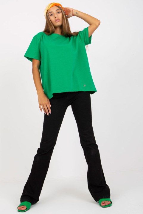 T-shirt Damski Model RV-TS-8047.57P Green - BFG T-shirt Damski Model RV-TS-8047.57P Green - BFG