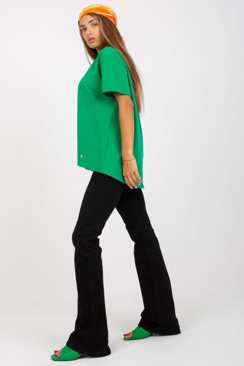 T-shirt Damski Model RV-TS-8047.57P Green - BFG T-shirt Damski Model RV-TS-8047.57P Green - BFG