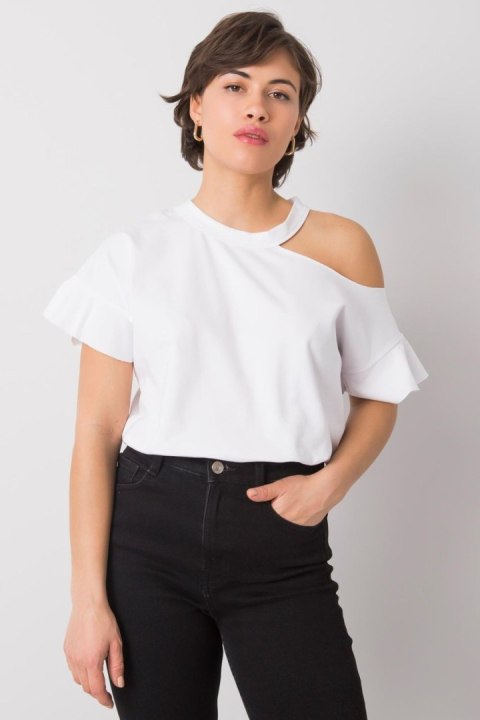 Bluzka Model FA-BZ-6946.93P White - Fancy Bluzka Model FA-BZ-6946.93P White - Fancy
